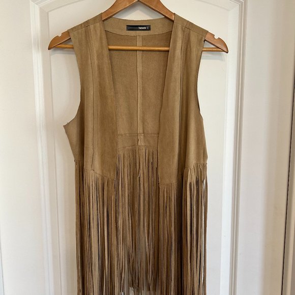 Yahada Fringe Kimono/Vest - Picture 1 of 2